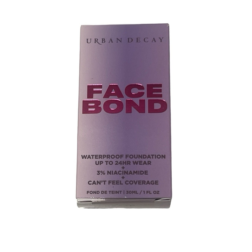 URBAN DECAY FACE BOND WATERPROOF FOUNDATION UP TO 24HR 36 DEEP WARM 1 OZ